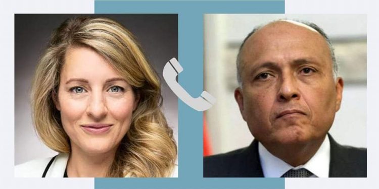 بيان صادر عن وزارة الخارجية:  وزير الخارجية يتلقى اتصالاً هاتفياً من وزيرة خارجية كندا حول تطورات الأوضاع في السودان