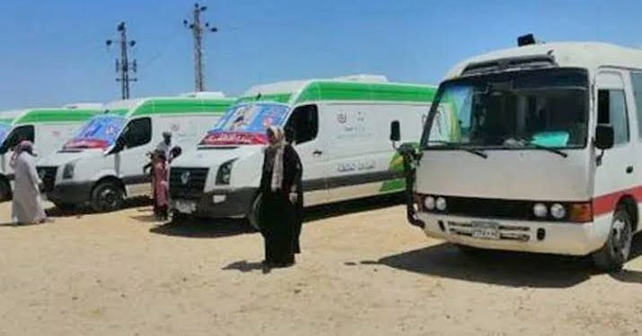 صحة مطروح: تنظيم قافلة طبية مجانية بمنطقتى الزيات والشايط