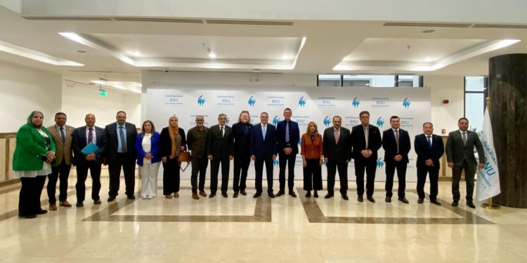 جامعة بنها الأهلية تستقبل وفدا من جامعة دولية لبحث سبل التعاون