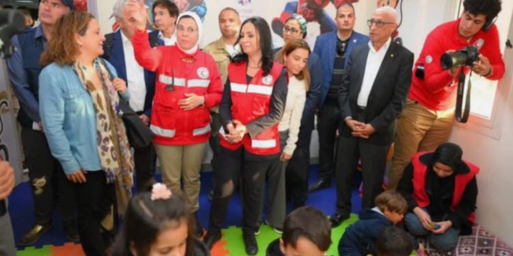 وزيرا الصحة والتضامن يتفقدان مستشفى العريش العام: تقديم أفضل الخدمات للأشقاء الفلسطينيين