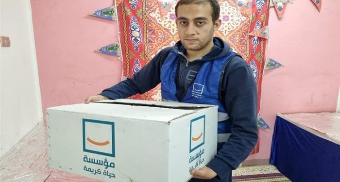 «حياة كريمة» توزع 1000 وجبة على الصائمين في المنوفية