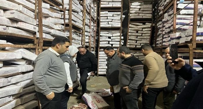ضبط ١٠ طن لحوم مستوردة منتهية الصلاحية بالقليوبية