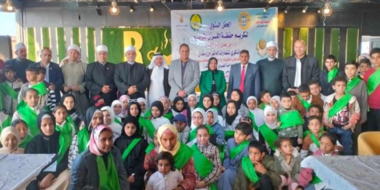 نائب محافظ شمال سيناء يكرم 60 طفلا من حفظة القرآن الكريم