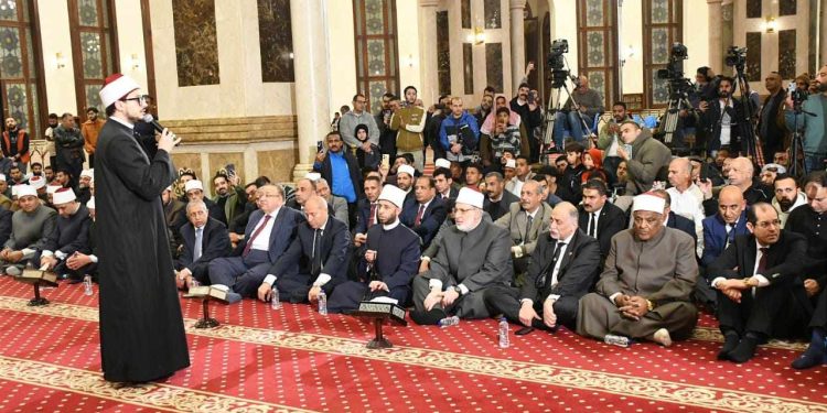 وزارة الأوقاف تحتفل بذكرى انتصار العاشر من رمضان من مسجد المشير طنطاوي