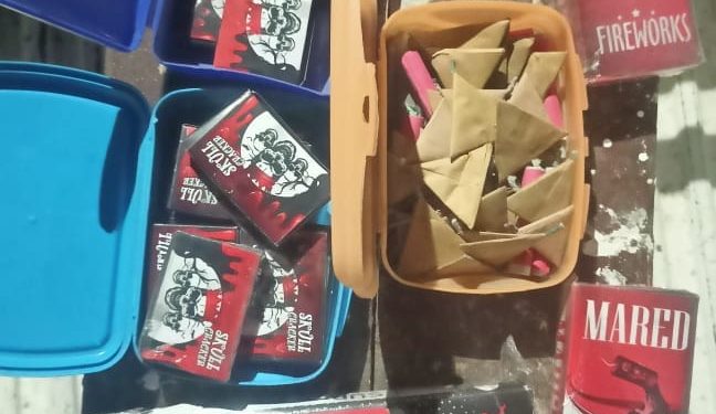 ضبط 16 ألفا و615 عبوة ألعاب نارية ممنوعة خلال حملة مكثفة في قنا