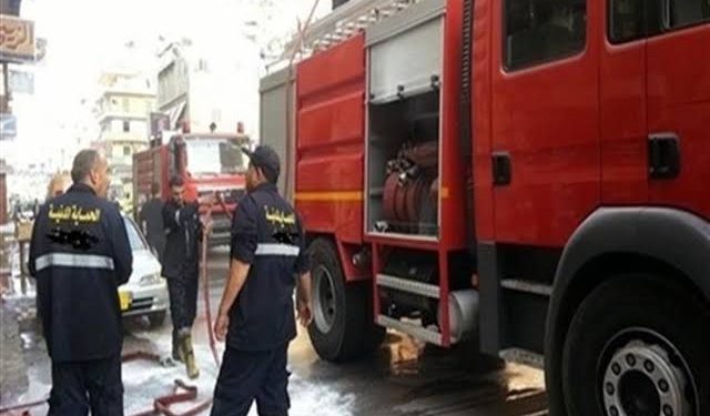 تفحُّم ورشة ألوميتال في حريق بالمريوطية والحماية المدنية تمنع امتداد النيران