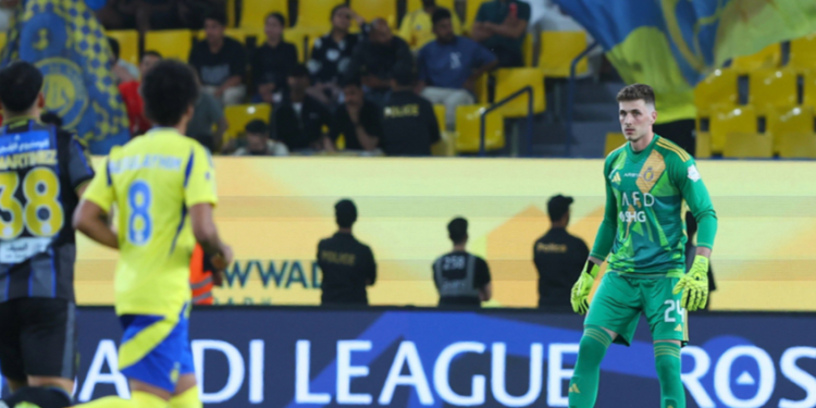 فشل النصر في الحفاظ على تقدمه بهدف ليتعادل 1-1 مع ضيفه التعاون ضمن الجولة 32 لدوري روشن السعودي